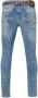 Petrol Industries slim fit jeans Seaham met riem spring indigo - Thumbnail 4