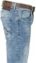 Petrol Industries slim fit jeans Seaham met riem spring indigo - Thumbnail 5