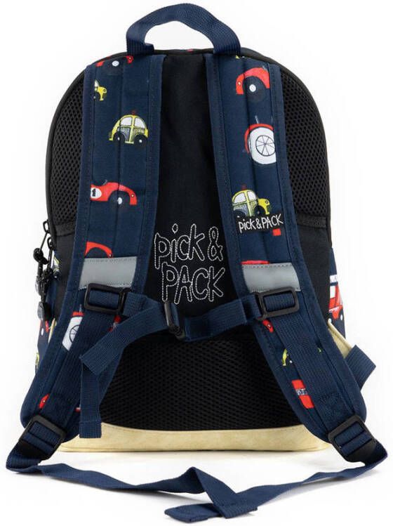 Pick & Pack rugzak Cars M donkerblauw