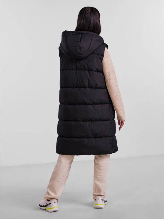 PIECES bodywarmer PCBEE van gerecycled polyester zwart