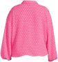 PIECES Curve blouse PCMAIKEN met hartjes en 3D applicatie roze - Thumbnail 3