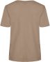 PIECES T-shirt PCRIA van biologisch katoen beige - Thumbnail 2