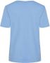 PIECES T-shirt PCRIA van biologisch katoen lichtblauw - Thumbnail 2