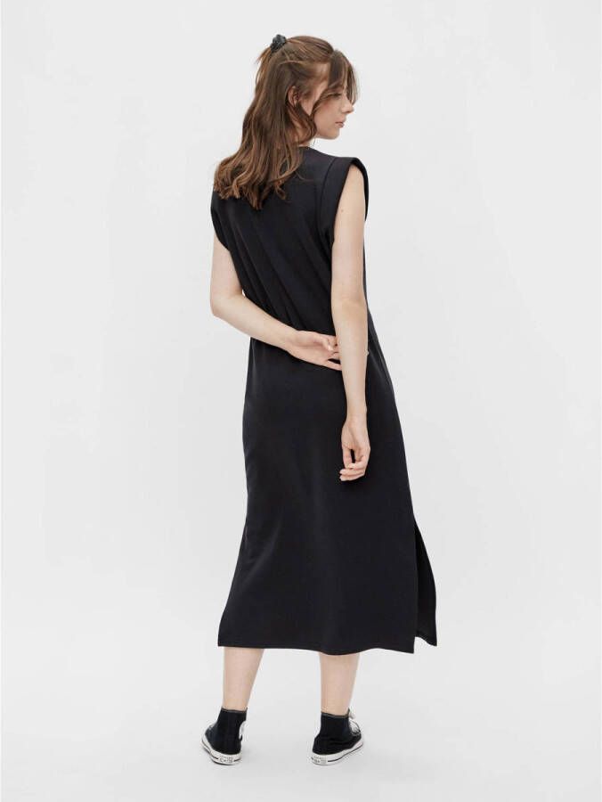 PIECES T-shirtjurk zwart