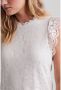 Pieces Top van gebloemd kant model 'Colline' - Thumbnail 3