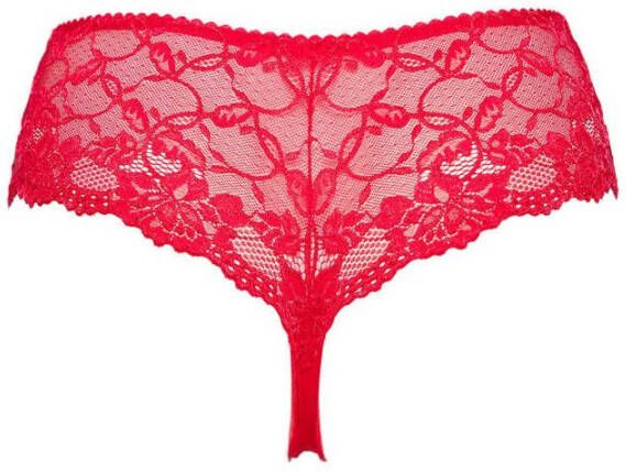 Plaisir +size string Beate rood