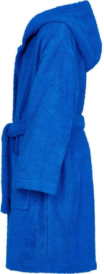Playshoes badstof badjas hardblauw