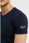 PME Legend Basic T-shirt 2-Pack O-Hals Navy Blauw Heren - Thumbnail 4