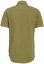 PME Legend Groene Casual Overhemd Short Sleeve Shirt Jersey Garment Dye - Thumbnail 2