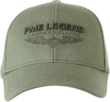 PME Legend pet met logo kaki