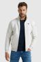 PME Legend Gebroken Wit Vest Zip Jacket Jacquard Interlock Sweat - Thumbnail 9