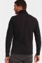 PME Legend Zwarte Vest Zip Jacket Jacquard Interlock Sweat - Thumbnail 8