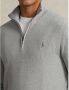 POLO Ralph Lauren trui met logo en borduursels andover heather - Thumbnail 2