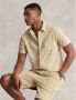 POLO Ralph Lauren badstof regular fit overhemd met textuur spring beige - Thumbnail 3