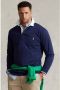 Polo Ralph Lauren Blauwe Gebreide Trui Katoenmix Blue Heren - Thumbnail 3