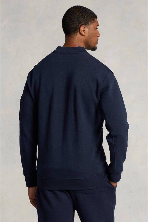 POLO Ralph Lauren Big & Tall +size sweatvest aviator navy