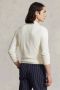 POLO Ralph Lauren fijngebreide pullover met textuur antique cream - Thumbnail 2