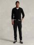 POLO Ralph Lauren fijngebreide wollen pullover met logo en borduursels polo black - Thumbnail 3