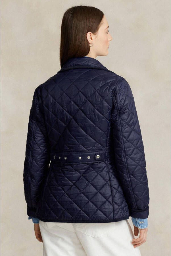 POLO Ralph Lauren quilted gewatteerde jas donkerblauw