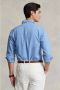 POLO Ralph Lauren regular fit overhemd met borduursels harbor island blue - Thumbnail 4