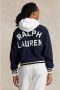Polo Ralph Lauren Lang Vest met Lange Mouwen RL RV VRS BM Blue Dames - Thumbnail 3