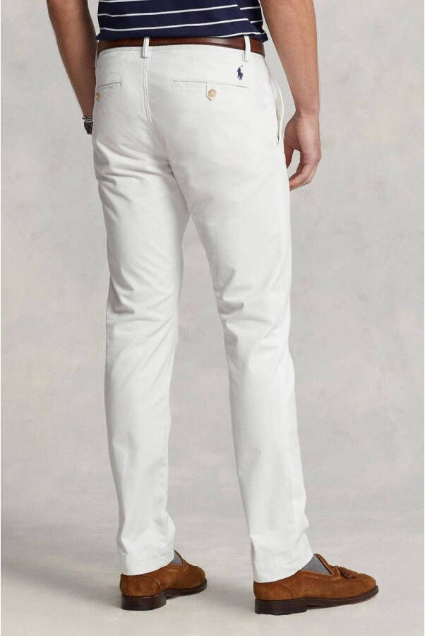 POLO Ralph Lauren slim fit broek deck wash white