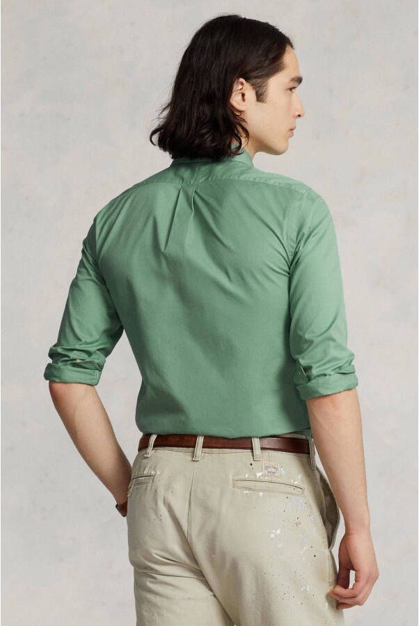 POLO Ralph Lauren slim fit overhemd faded mint