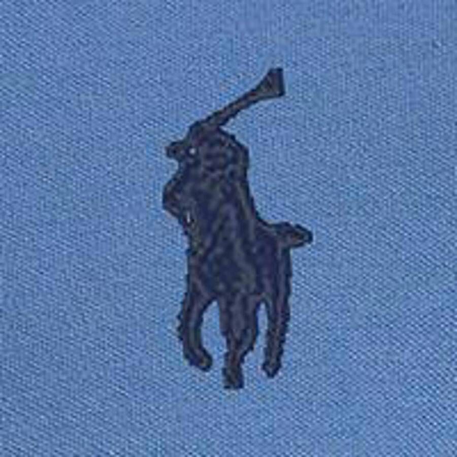 POLO Ralph Lauren slim fit overhemd met logo nimes blue
