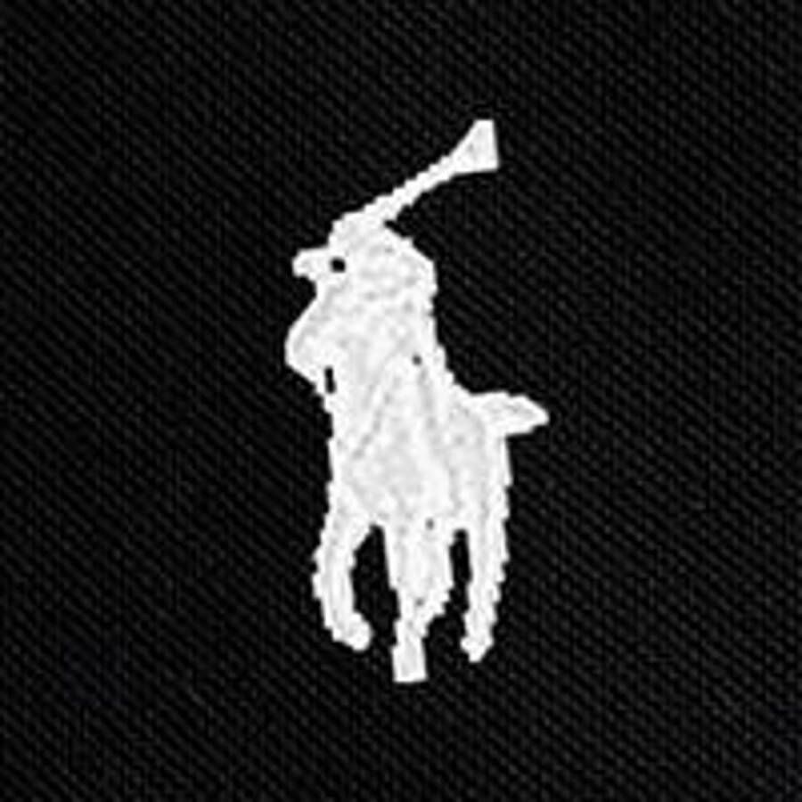 POLO Ralph Lauren slim fit overhemd met logo polo black