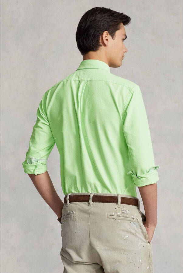 POLO Ralph Lauren slim fit overhemd oasis green