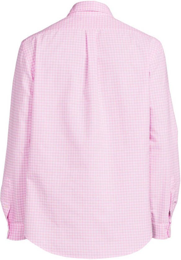 POLO Ralph Lauren slim fit overhemd pink white