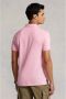 Polo Ralph Lauren Polo shirt met logo borduursel en geribbelde kraag en manchetten Pink Heren - Thumbnail 5