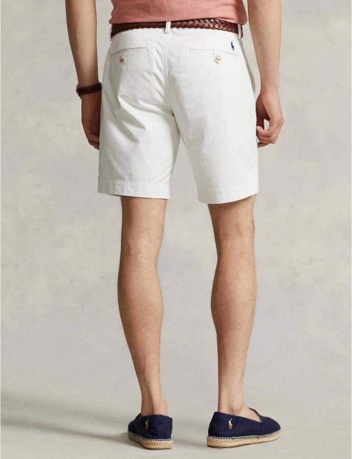 POLO Ralph Lauren slim fit short deckwash white