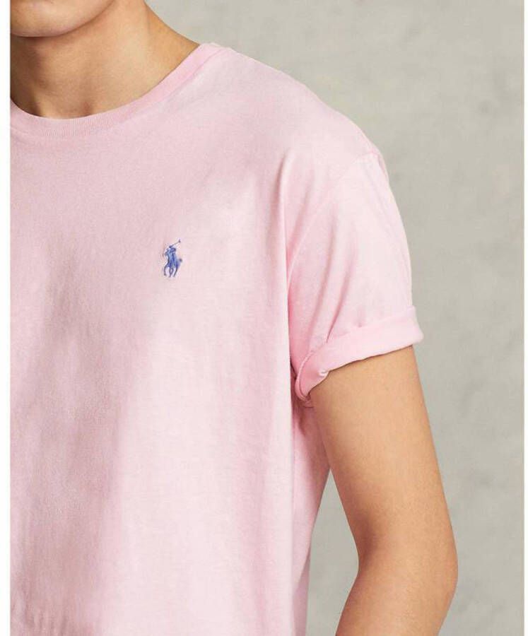 POLO Ralph Lauren slim fit T-shirt carmel pink