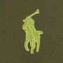 Polo Ralph Lauren Donkergroene Custom Slim Fit Jersey Crewneck T-Shirt Green Heren - Thumbnail 3