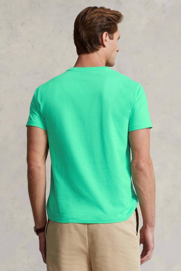 POLO Ralph Lauren slim fit T-shirt sunset green
