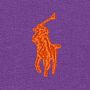 Polo Ralph Lauren Paarse stropdas T-shirt met geborduurd logo Purple Heren - Thumbnail 4