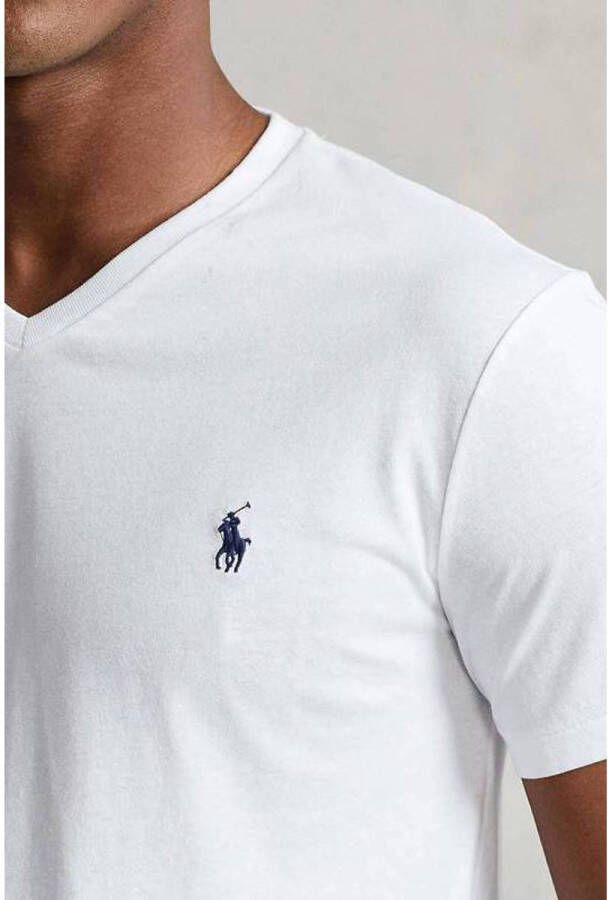 POLO Ralph Lauren slim fit T-shirt white