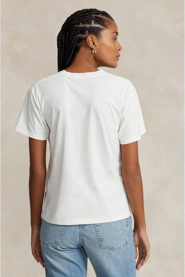 POLO Ralph Lauren T-shirt met printopdruk wit