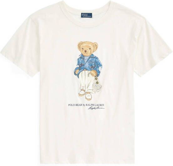POLO Ralph Lauren T-shirt met printopdruk wit