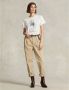 Ralph Lauren Polo Bear T-Shirt Klassieke Top voor Modebewuste Vrouwen White Dames - Thumbnail 4