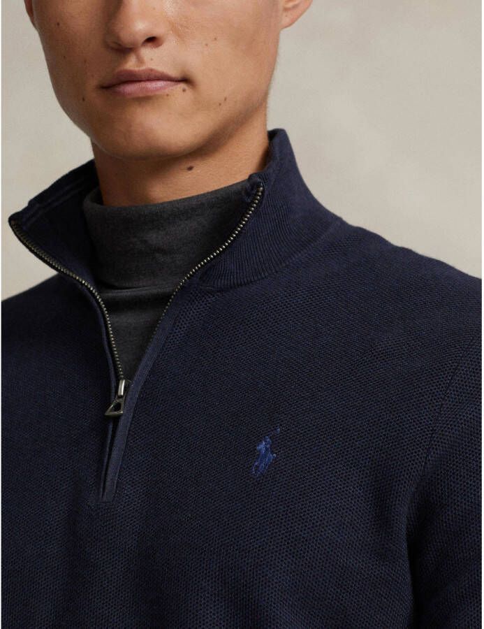 POLO Ralph Lauren trui met logo en borduursels navy