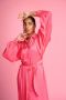 Pom Amsterdam Blush Pink jurk rozeSP7258 Roze Dames - Thumbnail 3
