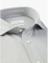 Profuomo business overhemd slim fit grijs effen knitted katoen - Thumbnail 9