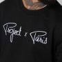 Project X Paris sweater met logo zwart - Thumbnail 1