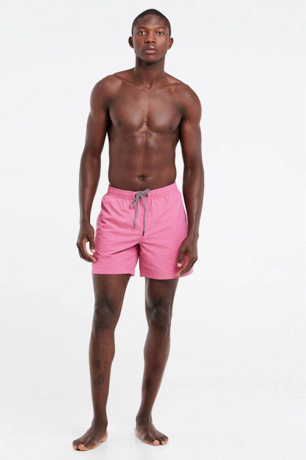 Protest zwemshort FASTER roze