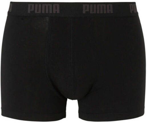 Puma boxershort BASIC (set van 2) zwart