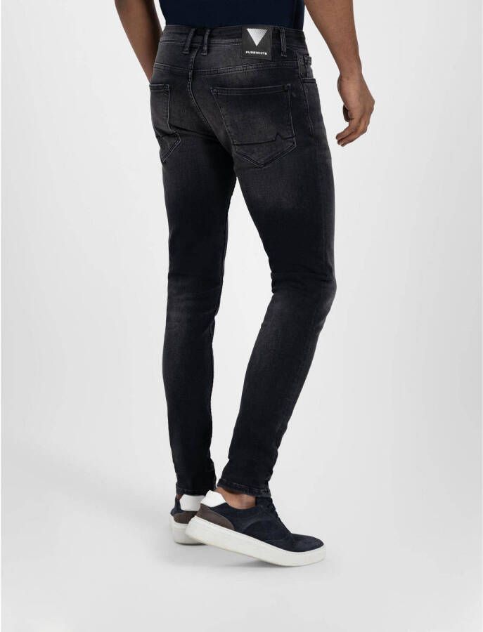Purewhite skinny jeans The Jone W0111 ESSENTIALS denim dark grey