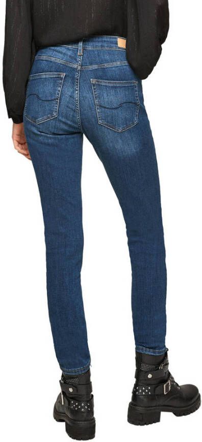 Q S by s.Oliver skinny jeans blauw