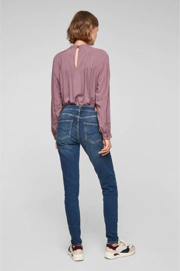Q S designed by slim fit jeans dark denim